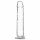 Addiction Crystal - Standfußdildo (transparent) - 18cm 