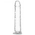 Addiction Crystal - standhafter Dildo (durchsichtig) - 18cm