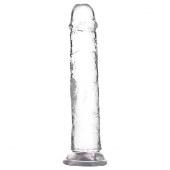 Addiction Crystal - Standfuß Dildo (transparent) - 20cm 