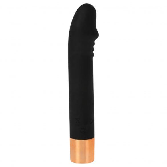 Einsamer Charme Vibe Dick - Akkubetriebener, wasserdichter G-Punkt-Vibrator (schwarz) 