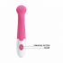 Pretty Love Charles - wasserdichter G-Punkt-Vibrator (rosa) 