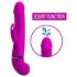 Pretty Love Henry - Wiederaufladbarer Spritzvibrator mit Klitorisarm (Pink)