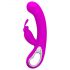 Pretty Love Webb - aufladbarer, wasserdichter Vibrator mit Klitorisarm (pink) 