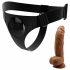 Pretty Love Harness - universeller Strap-on mit Dildo - 17 cm (schwarz)