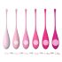 Sex HD Eggs - 6-er Pack Kegel Ball Set (Rosa) 