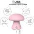 Magic Mushroom - Wiederaufladbarer Gesichtsmasseur (Pink)