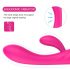 Sex HD Muses - wiederaufladbarer, wasserdichter, beheizter Vibrator (rosa) 