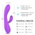 Sex HD Muses - Wiederaufladbarer, wasserdichter Heizvibrator (lila) 