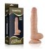 Lovetoy Real Extreme - Saugnapfbasis, Hoden-Dildo - 21cm (natur) 