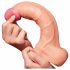 Lovetoy Nature Cock - zweischichtig realistischer Dildo - 25cm (natur)