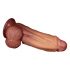 Lovetoy Nature Cock - zweischichtiger realistischer Dildo - 26cm (natur) 