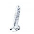 Lovetoy Flawless Clear - Suction Cup Dildo with Balls - 19cm (Transparent) 