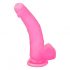 Lovetoy Jelly Studs - realistische Dildo mit Standfuß - 20cm (pink)