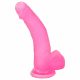 Lovetoy Jelly Studs - realistische Dildo mit Standfuß - 20cm (pink)