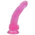 Lovetoy Jelly Studs - realistische Dildo mit Standfuß - 20cm (pink)