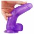 Lovetoy Jelly Studs - realistische Dildo mit Saugfuß - 20 cm (lila)