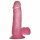 Lovetoy Jelly Studs - Realistischer Dildo, 15cm, Pink