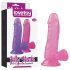 Lovetoy Jelly Studs - Realistischer Dildo, 15cm, Pink