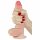 Lovetoy Rutschende-Haut - zweischichtiger Saugnapf-Dildo - 18cm (natürlich) 