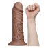 Lovetoy Chubby - Lebensechte Dildo mit Saugnapfbasis - 25cm (Natur) 