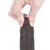 Lovetoy Sliding-Skin Dildo - 18cm (braun)