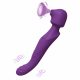 Tracys Hund Zauberstab - wasserdichter, akkubetriebener, pulsierender Massagevibrator (lila) 