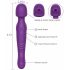 Tracy's Dog Wand - Pulsierender Massagestab Vibrator (Lila)