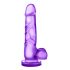 bjours Sweet N Hard 4 - Standfuß, Hoden-Dildo (lila) 