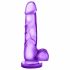 bjours Sweet N Hard 4 - Standfuß, Hoden-Dildo (lila) 