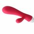 Cotoxo Delphin & baby - wiederaufladbarer Vibrator mit Klitorisarm (rot) 