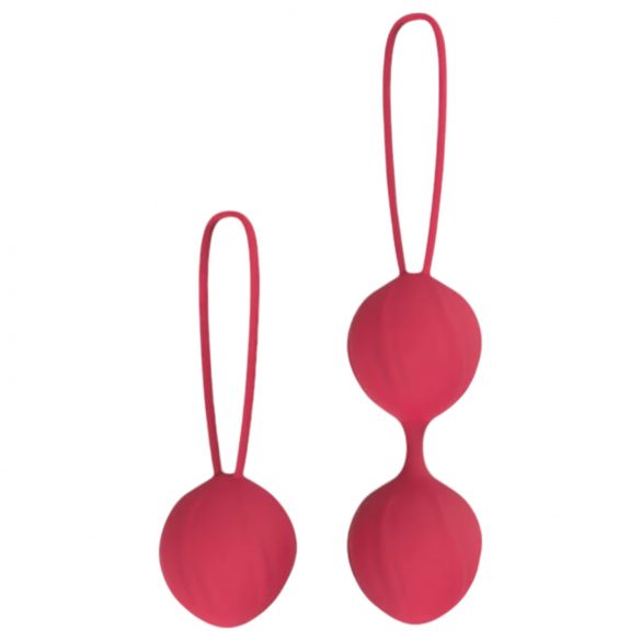 Cotoxo Cherry - 2-teiliges Beckenbodentrainer-Set (rot) 