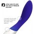 LELO Mona Wave - wasserdichter G-Punkt-Vibrator (blau) 