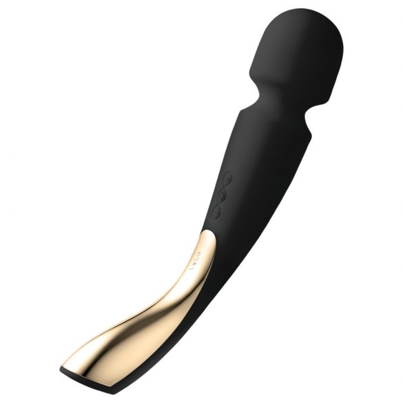 LELO Smart Wand 2 - groß - wiederaufladbarer Massagevibrator (schwarz)