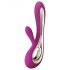 LELO Soraya 2 - Wiederaufladbarer, wasserdichter Vibrator mit Klitorisarm (lila)