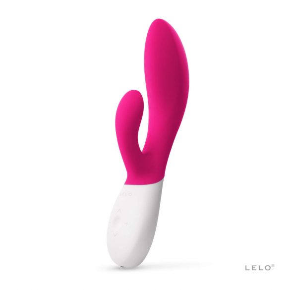 LELO Ina Wave 2 - Akkubetriebener, wasserdichter Vibrator (Kirsche) 