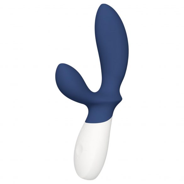 LELO Loki Wave 2 - aufladbarer, wasserdichter Prostata-Vibrator (blau) 