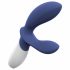 LELO Loki Wave 2 - aufladbarer, wasserdichter Prostata-Vibrator (blau) 