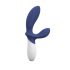 LELO Loki Wave 2 - aufladbarer, wasserdichter Prostata-Vibrator (blau) 