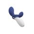 LELO Loki Wave 2 - aufladbarer, wasserdichter Prostata-Vibrator (blau) 