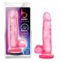 bjours Sweet N Hard 4 - standfester, Hoden-Dildo (pink) 