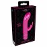 Royal Gems Dazzling - Akku-betriebener Vibrator mit Klitorisarm (Rosa) 