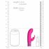 Royal Gems Dazzling - Akku-betriebener Vibrator mit Klitorisarm (Rosa) 