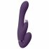 Vive Suki - Akkubetriebener, gurtloser Strap-On-Vibrator (lila) 