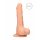 RealRock Dong 8 - lebensechter, mit Hoden, Dildo (20cm) - Naturfarben 