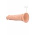 RealRock Dong 8 - realistischer Dildo (20cm) - Naturfarben 