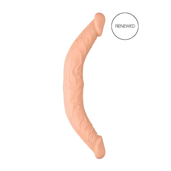 RealRock Doppel Dong 14 - Doppeldildo (36cm) - Naturfarben 