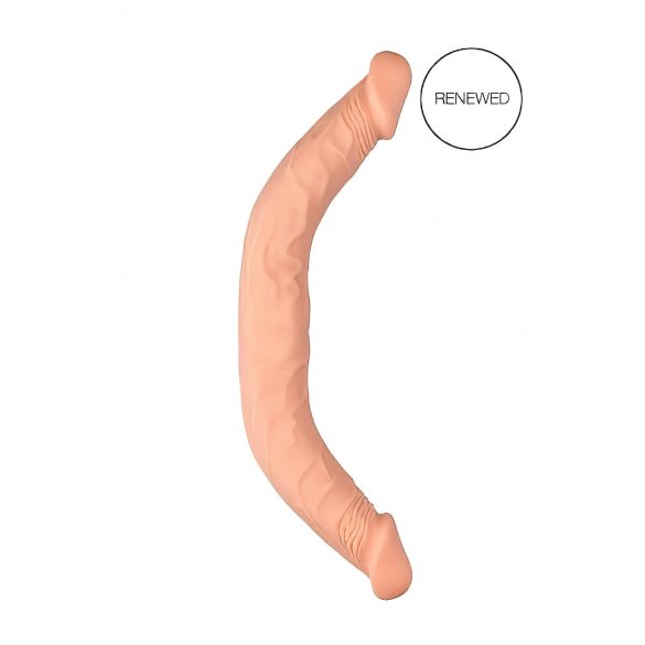 RealRock Doppelter Dong 18 - Doppeldildo (46cm) - Naturfarben 