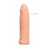 RealRock Penis Sleeve 6 - Penis-Hülle (17cm) - Natur 