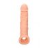 RealRock Penis Sleeve 8 - Penisüberzug (21cm) - Naturfarben 