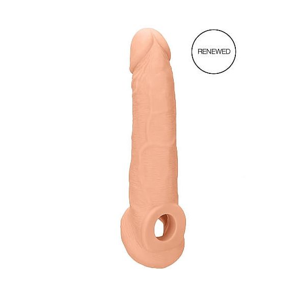 RealRock Penis Hülle 9 - Penisschutzhülle (21,5cm) - Naturfarben 